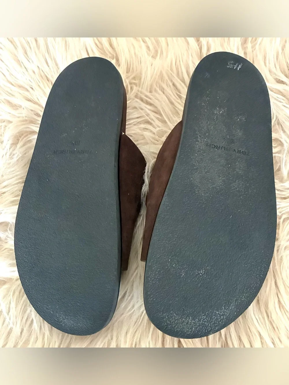 Tory Burch NWOT T Lock Sport Slide Sandal Sz 10.5
